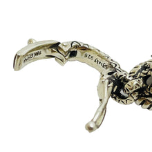 Load image into Gallery viewer, BARBARA BIXBY 18K sterling silver key designer pendant enhancer charm