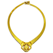 Load image into Gallery viewer, CHRISTIAN DIOR signed vintage gold pearl crystal chain designer 80's necklace