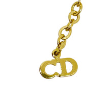 Load image into Gallery viewer, CHRISTIAN DIOR vintage nwt gold plated crystal pearl designer necklace