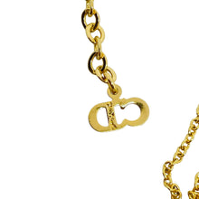 Load image into Gallery viewer, CHRISTIAN DIOR vintage nwt gold plated crystal pearl designer necklace
