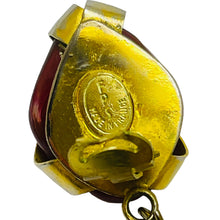 Load image into Gallery viewer, FRANCES PATIKY STEIN FPS CHANEL Designer 1980’s Gold Gripoix Clip on Earrings
