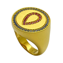 Load image into Gallery viewer, SWEET BLOOD - 18 Gold Vermeil Ring by DOROTA LASAK