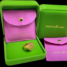 Load image into Gallery viewer, SWEET BLOOD - 18 Gold Vermeil Ring by DOROTA LASAK