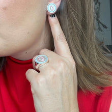 Load image into Gallery viewer, SWEET BLOOD - 925 Sterling Silver Earrings by DOROTA LASAK