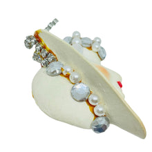 Load image into Gallery viewer, Vintage 80's flapper art deco style ladies face designer pin brooch