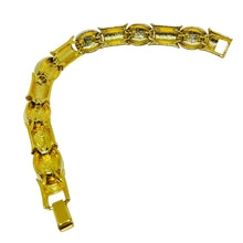 Load image into Gallery viewer, Vintage JOAN RIVERS signed gold tone jewel royal glass cabs designer bracelet