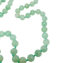 Load image into Gallery viewer, Vintage green jade pink quartz amethyst carved parrot bird beaded long necklace