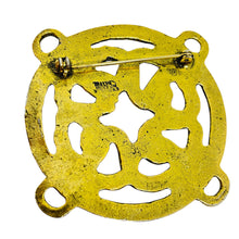Load image into Gallery viewer, ALVA MUSEUM signed vintage artisan designer brooch
