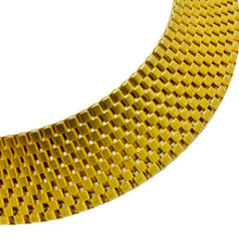 Load image into Gallery viewer, ANNE KLEIN AK signed gold tone massive designer runway choker necklace
