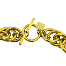 Load image into Gallery viewer, ANNE KLEIN signed vintage gold plated chain designer necklace
