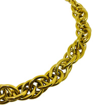Load image into Gallery viewer, ANNE KLEIN signed vintage gold plated chain designer necklace
