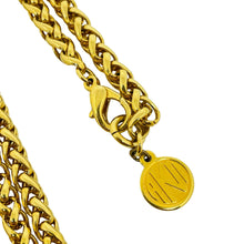 Load image into Gallery viewer, ANNE KLEIN signed vintage gold tone designer chain necklace
