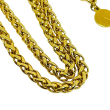 Load image into Gallery viewer, ANNE KLEIN signed vintage gold tone designer chain necklace
