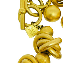 Load image into Gallery viewer, ANNE KLEIN signed vintage matte gold tone designer massive necklace
