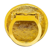 Load image into Gallery viewer, ANNE KLEIN vintage gold tone lions head scarf clip
