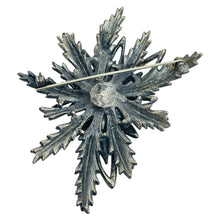 Load image into Gallery viewer, BOTTICELLI signed silver tone rhinestone designer brooch
