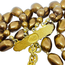 Load image into Gallery viewer, CAROLEE signed gold tone pearls choker designer necklace
