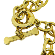 Load image into Gallery viewer, CAROLEE signed gold tone toggle clasp massive chain designer necklace
