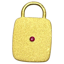 Load image into Gallery viewer, CHARM ME UP 22k gold ruby charm by DOROTA LASAK
