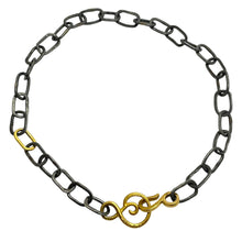 Load image into Gallery viewer, CHA CHA CHAINS 22k gold silver chain bracelet by DOROTA LASAK

