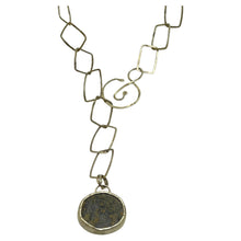 Load image into Gallery viewer, DOROTA LASAK sterling silver ancient coin necklace
