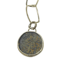 Load image into Gallery viewer, DOROTA LASAK sterling silver ancient coin necklace

