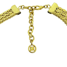 Load image into Gallery viewer, GIVENCHY signed vintage gold tone massive chain designer 80's necklace
