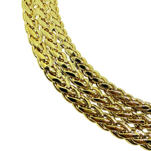 Load image into Gallery viewer, GIVENCHY signed vintage gold tone massive chain designer 80's necklace
