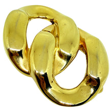 Load image into Gallery viewer, GIVENCHY vintage gold tone massive chain designer scarf clip
