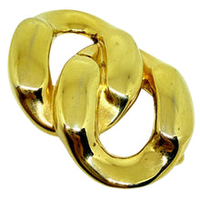 Load image into Gallery viewer, GIVENCHY vintage gold tone massive chain designer scarf clip
