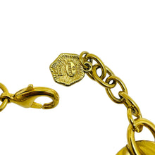 Load image into Gallery viewer, GRAZIANO signed vintage gold tone massive chain designer bracelet
