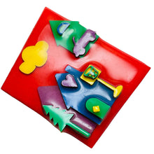 Load image into Gallery viewer, House Pins by LUCINDA vintage unique brooch
