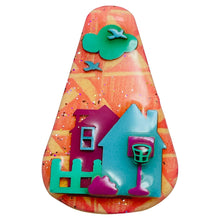 Load image into Gallery viewer, House Pins by LUCINDA vintage unique brooch
