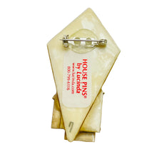 Load image into Gallery viewer, House Pins by LUCINDA vintage unique brooch
