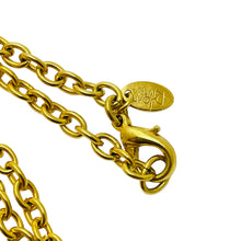 Load image into Gallery viewer, JOAN RIVERS gold pearl pendant designer runway necklace
