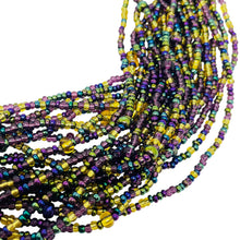Load image into Gallery viewer, JOAN RIVERS signed vintage gold tone glass beads multi strand designer necklace
