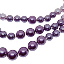 Load image into Gallery viewer, JOAN RIVERS signed vintage gold tone glass pearl beads designer necklace
