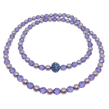 Load image into Gallery viewer, JOAN RIVERS signed vintage silver tone glass pearl beads designer necklace
