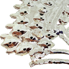 Load image into Gallery viewer, KJL KENNETH JAY LANE signed silver glass Native American Indian designer brooch
