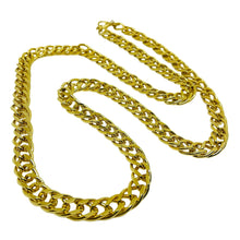 Load image into Gallery viewer, KJL KENNETH JAY LANE signed vintage gold tone designer chain necklace
