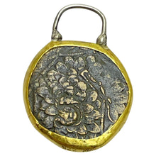 Load image into Gallery viewer, MONETY 22k gold bezel ancient Greek coin charm by DOROTA LASAK
