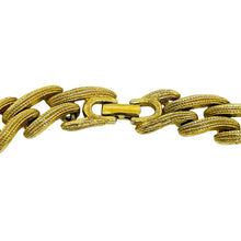 Load image into Gallery viewer, MONET signed vintage gold tone designer chain necklace
