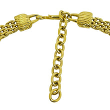 Load image into Gallery viewer, MONET signed vintage gold tone designer chain necklace
