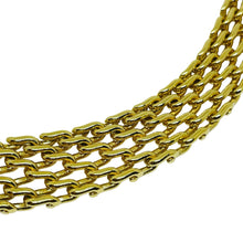 Load image into Gallery viewer, MONET signed vintage gold tone designer chain necklace
