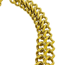 Load image into Gallery viewer, MONET signed vintage gold tone designer chain necklace
