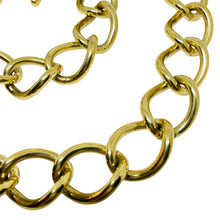 Load image into Gallery viewer, MONET signed vintage gold tone designer chain necklace bracelet set
