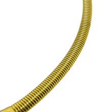 Load image into Gallery viewer, MONET signed vintage gold tone enamel designer necklace
