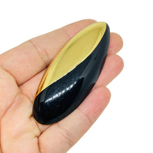 Load image into Gallery viewer, MONET signed vintage gold tone enamel modernist designer brooch

