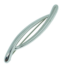 Load image into Gallery viewer, MONET signed vintage silver tone bar designer brooch
