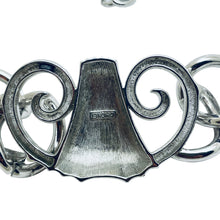Load image into Gallery viewer, MONET signed vintage silver tone designer chain necklace
